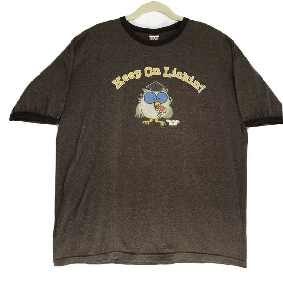 TNT 2006 Ringer Tootsie Roll Graphic Tee Size 2XL - Picture 1 of 8